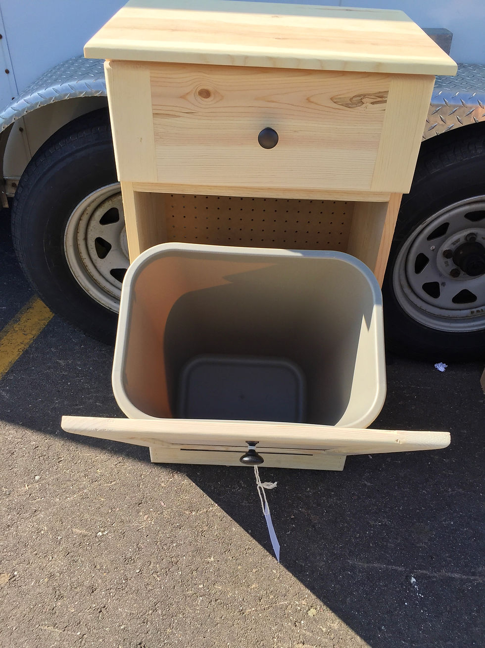 Thumbnail: Handmade Pine Single With Drawer