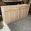 Thumbnail: Pine Shelf/Dbl Trash/Shelf With Drawers Add Butcher Block