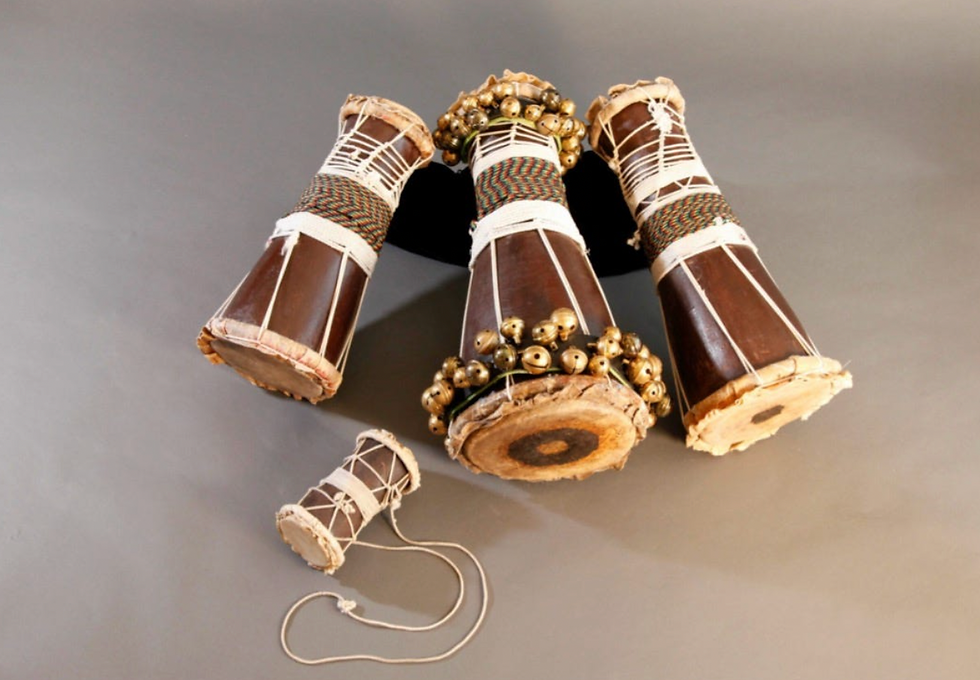 The Batá, originally from West Africa