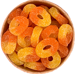 FIZZY PEACH RINGS