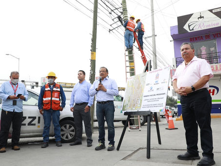 Coordina Escobedo con empresas en retiro de cableado en desuso