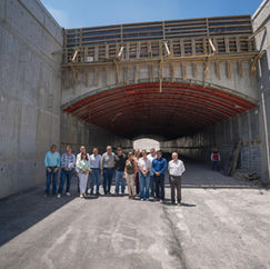 Supervisan regidores obras del Circuito Vial Huajuco y C4 Zona Sur