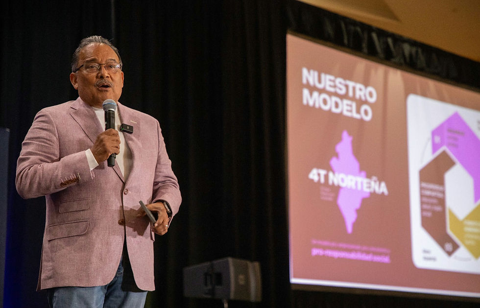 Destaca Mijes 4T Norteña como modelo de desarrollo en Foro Internacional