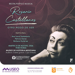 Presentarán "Rosario Castellanos. Otro Modo de Ser”