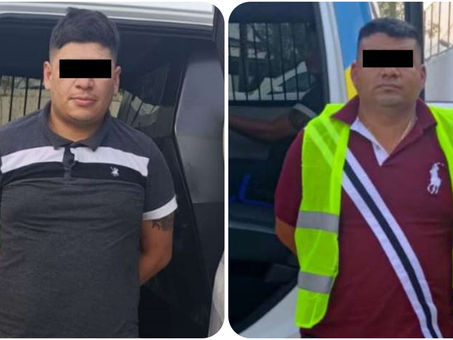 Detenidos por portación de cartuchos y auto asegurado