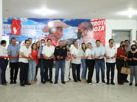 Inaugura Javier Caballero comité de gestorÃa