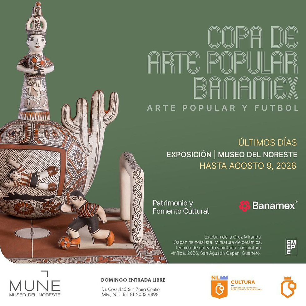 Últimos días para disfrutar la Copa de Arte Popular BANAMEX en MUNE