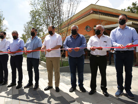 Inaugura Gobernador Malecón en la Presa La Boca