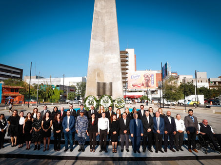 Conmemora Monterrey con Guardia de Honor el 427 aniversario de la Fundación