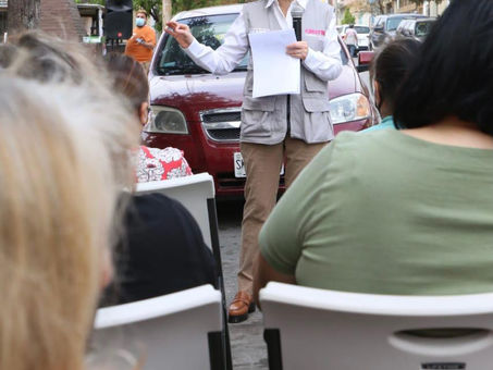 Detalla Cristina Díaz actividades para consolidar familias seguras en Guadalupe