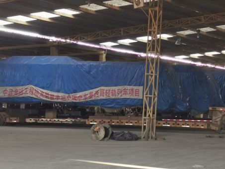 Llegan vagones nuevos construidos en China a Nuevo León