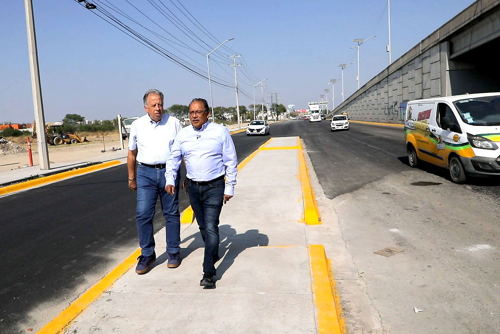 Mejora la movilidad urbana en Escobedo; agregan carriles a la Carretera a Laredo