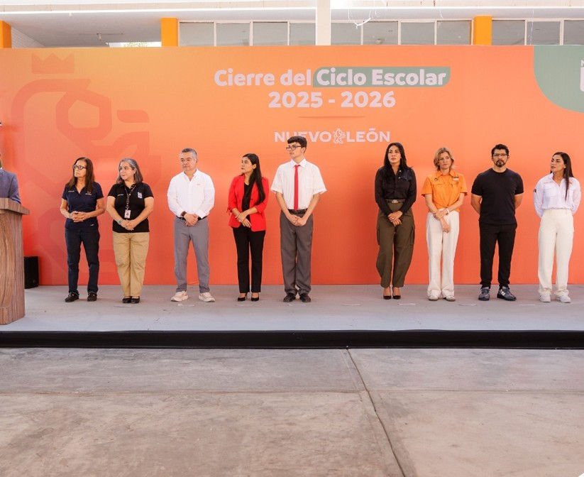 Concluye Ciclo Escolar 2025-2026 para más de un millón de estudiantes en Nuevo León