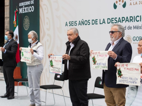 EN CASO AYOTZINAPA, NO HABRÁ IMPUNIDAD, ASEGURA PRESIDENTE; DESTACA AVANCES DE INVESTIGACIÓN