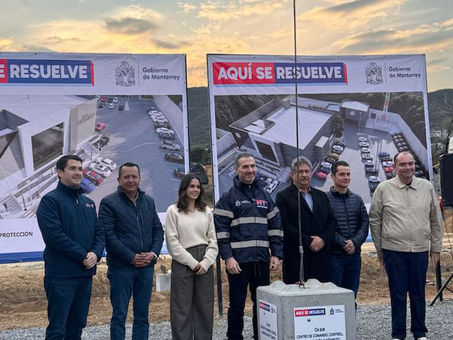 Arranca Adrián de la Garza construcción de C4 en la zona sur de Monterrey