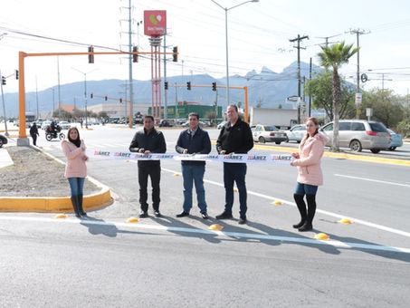 Mejoran vialidad en Juárez con ampliación de avenidas en crucero