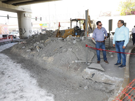 Cerrará Escobedo lateral de Carretera a Laredo; realizaran bacheo para reparar estructura vial