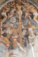 Gaudenzio Ferrari's frescoes in Cappella Santa Corona