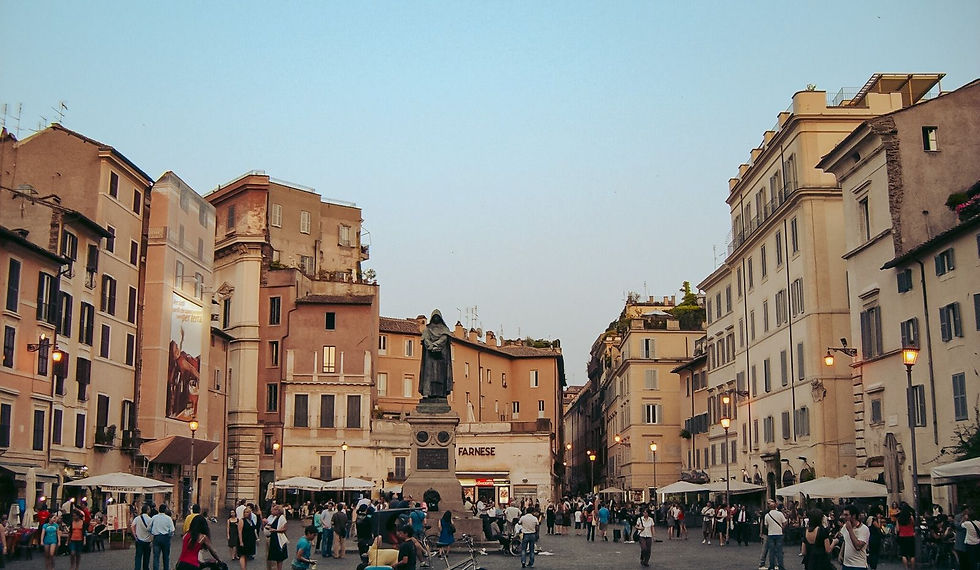 View of Campo de' Fiori
