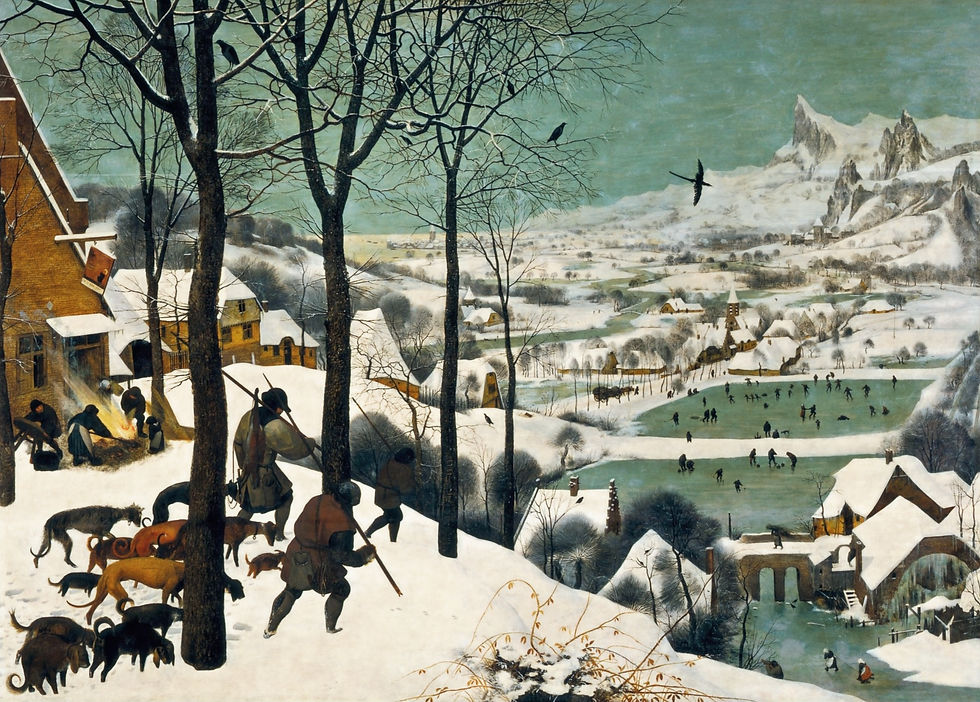 The Hunters in the Snow by Pieter Bruegel