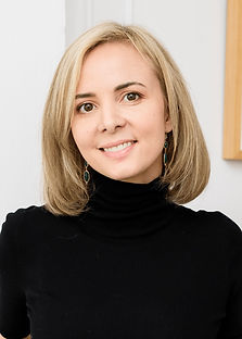 Dr. Chloe in black turtleneck