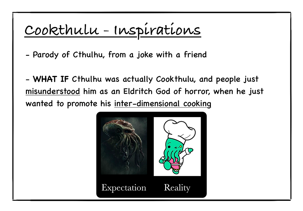 Cookthulu - Inspirations 1/2