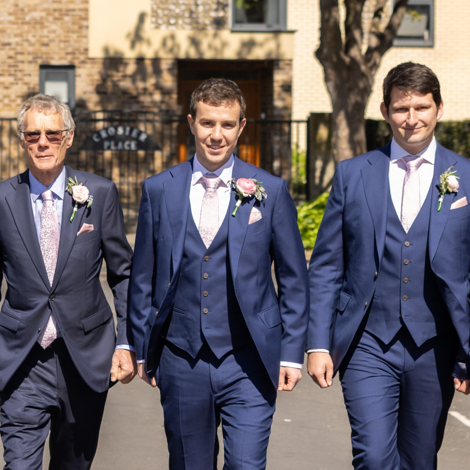 Groomsmen buttonholes wedding 23.04.26