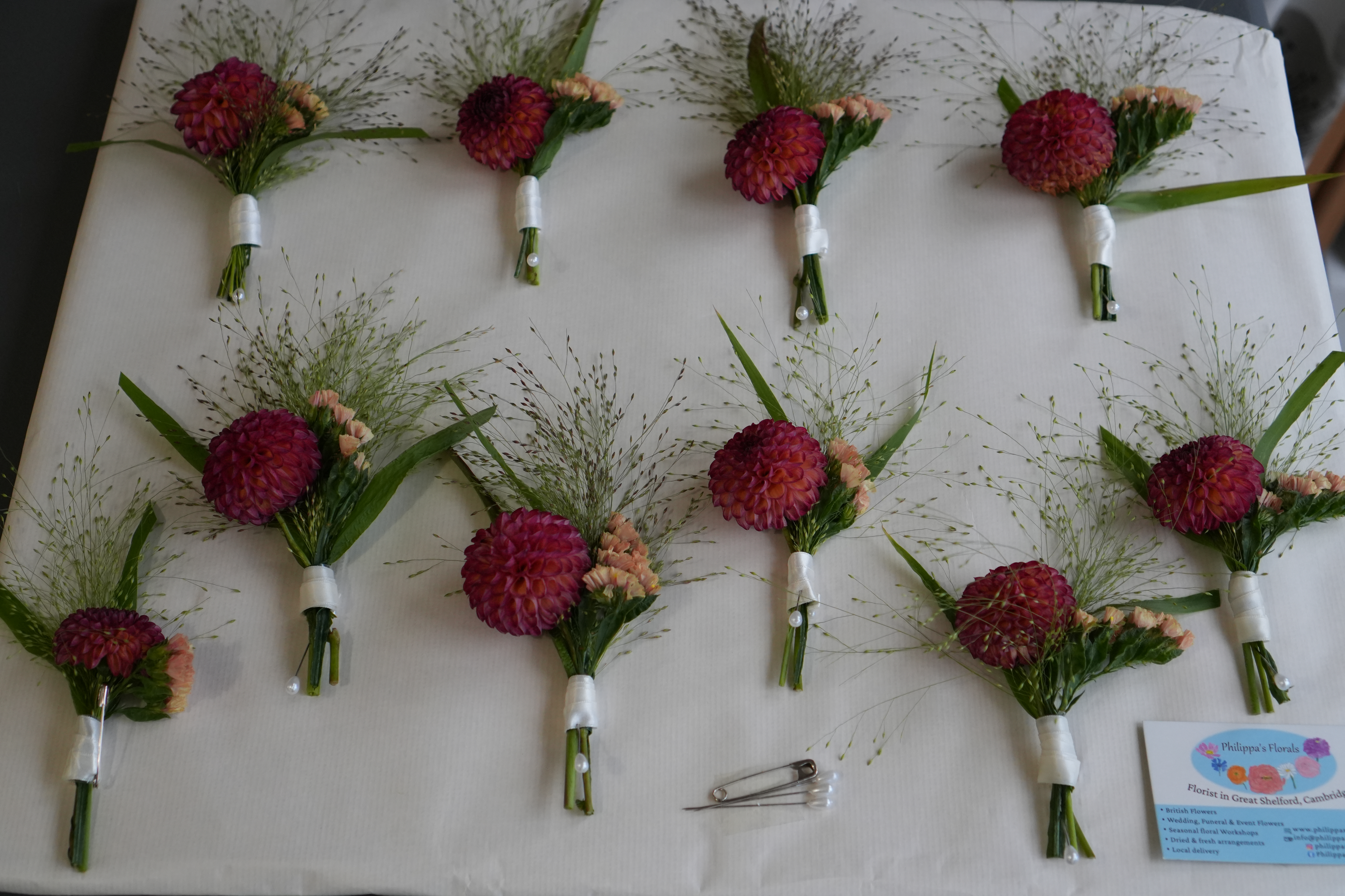 Buttonholes Wedding 25.10.25