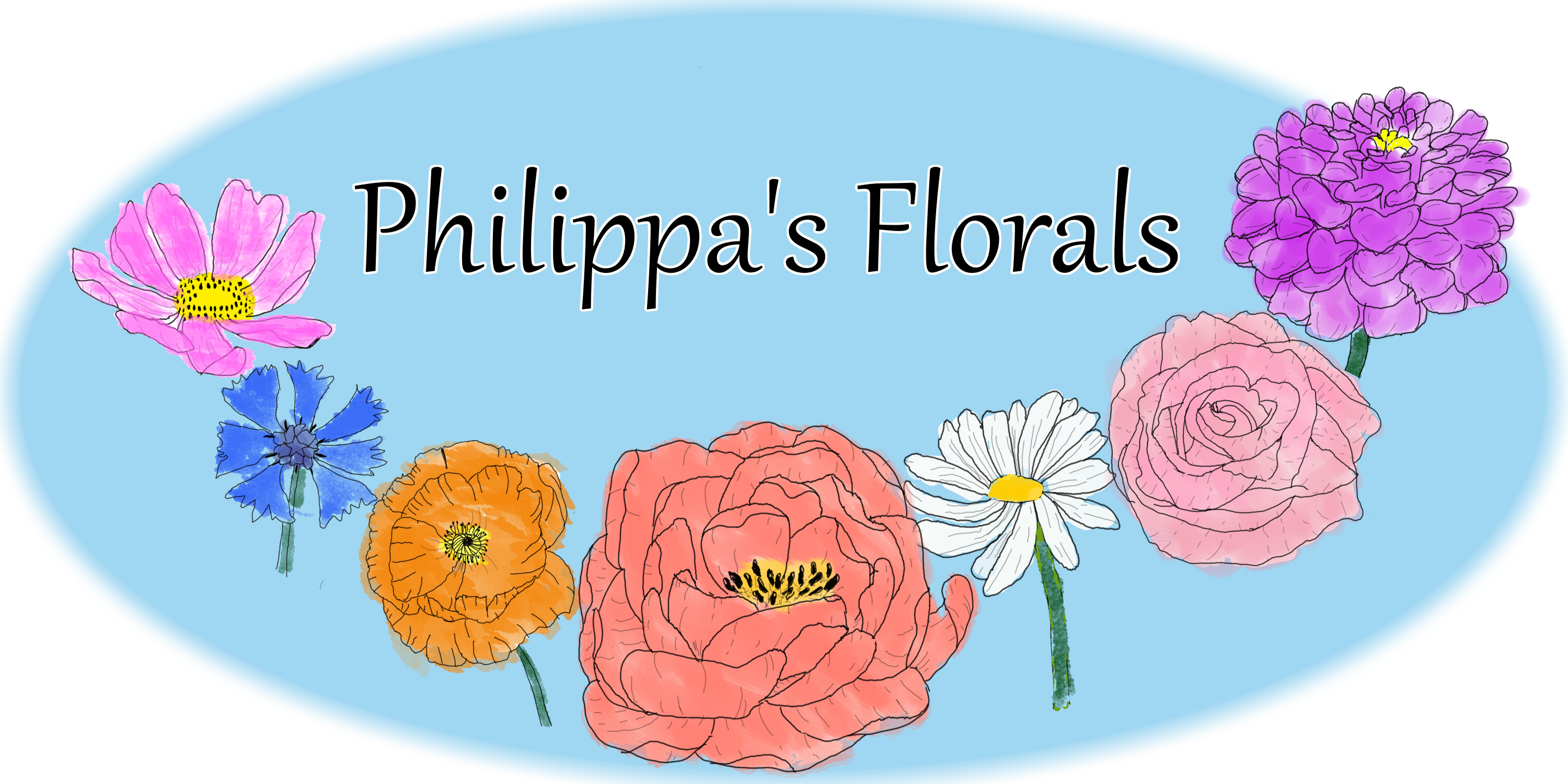 Philippa's Florals Logo