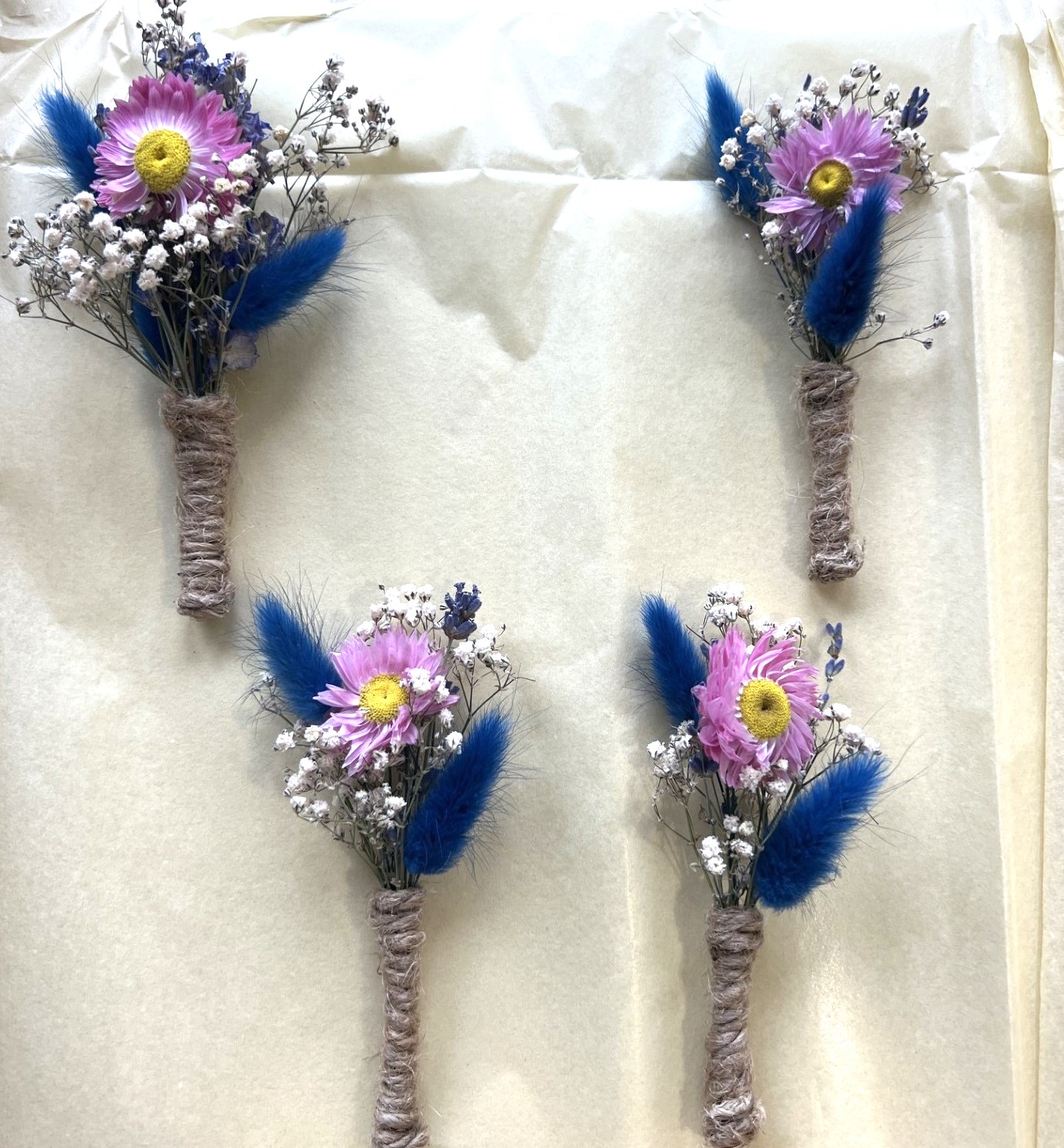 Dried buttonholes for wedding 27.06.26