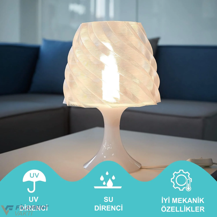 Küçük resim: PolyLite PC Saydam Filament – Şeffaf