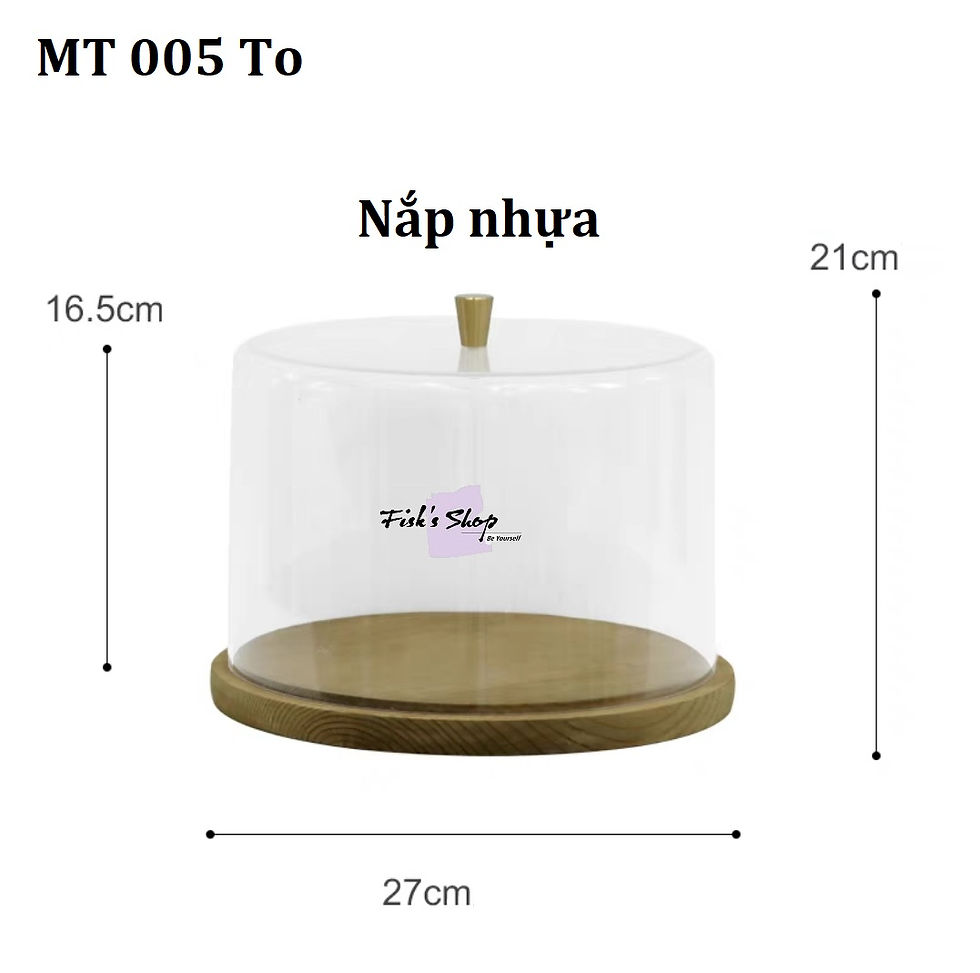 Thumbnail: Khay đựng bánh sinh nhật, điểm tâm set 33 chiếc gỗ nâu