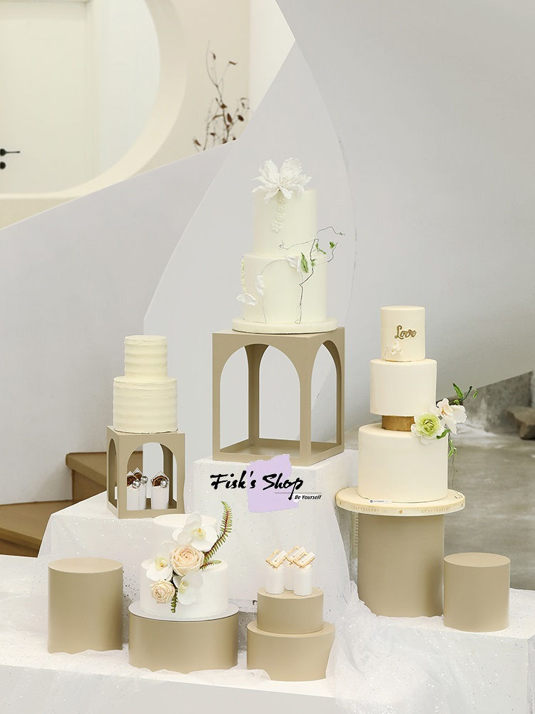 Thumbnail: Khay đựng bánh sinh nhật, điểm tâm set hình tròn