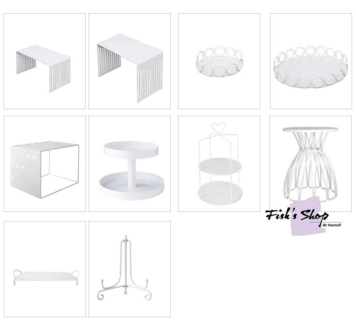 Thumbnail: Khay đựng bánh sinh nhật, điểm tâm White 2