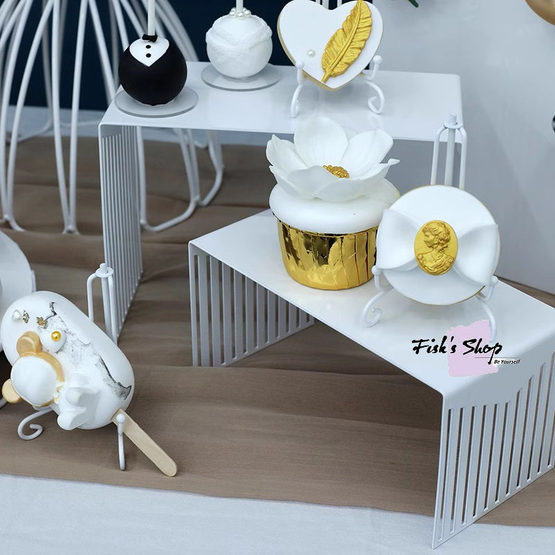 Thumbnail: Khay đựng bánh sinh nhật, điểm tâm White 2