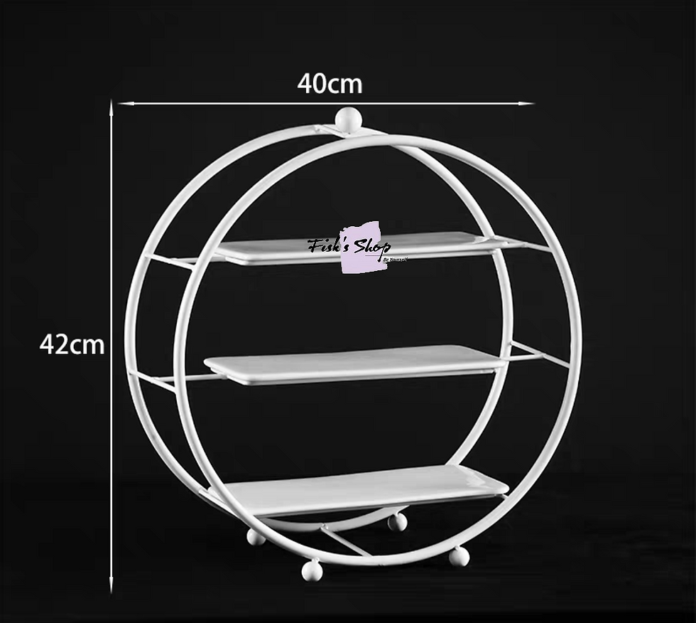 Thumbnail: Kệ tròn 3 tầng 40cm 45cm