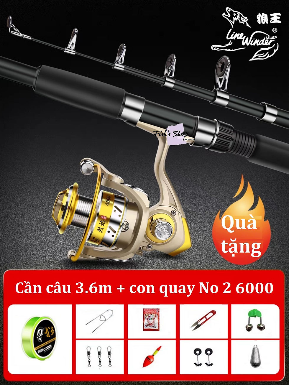Hình thu nhỏ: Cần câu con quay Line Winder