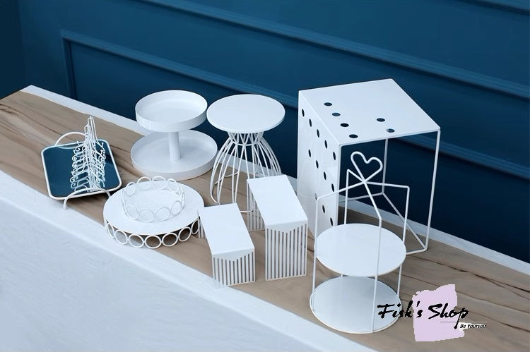 Thumbnail: Khay đựng bánh sinh nhật, điểm tâm White 2