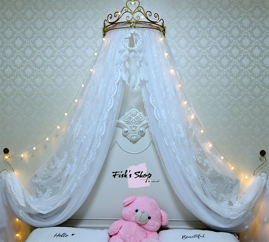 Khung màn treo công chúa chuông gió