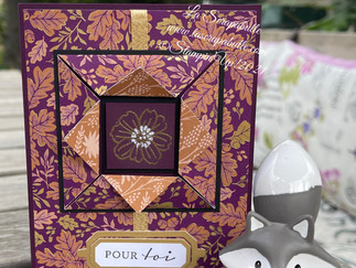Live FB du mardi 24 août 2021 - Carte à fenêtre style "origami"