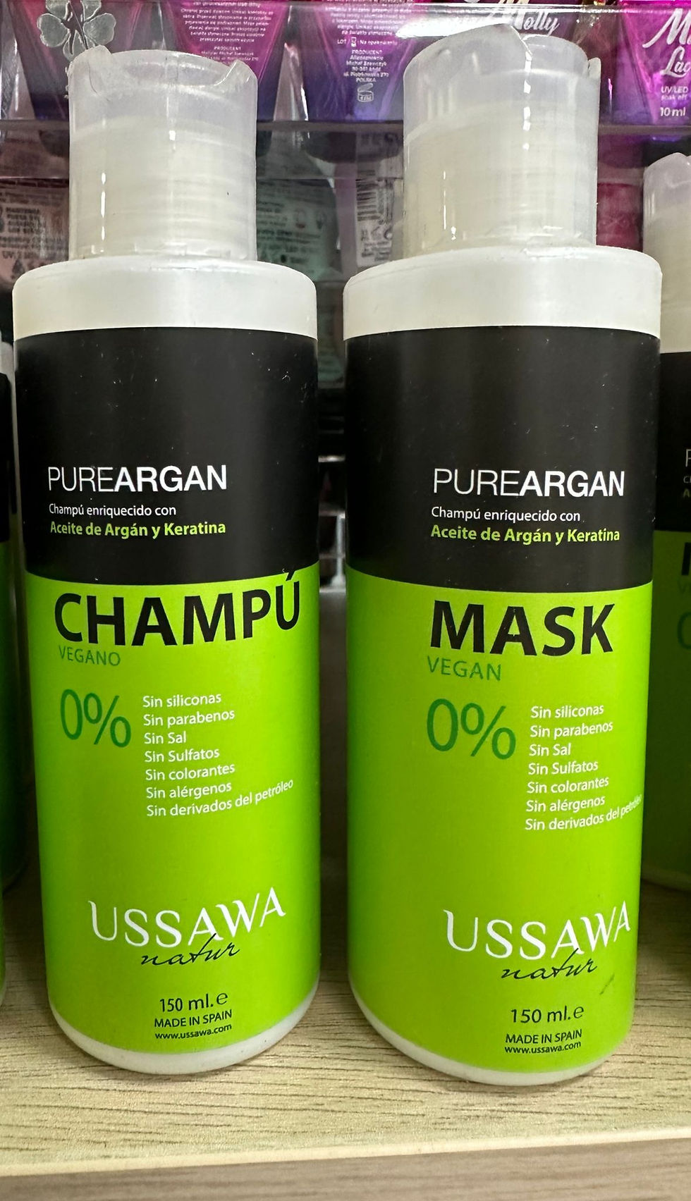 Pak champu y mascarilla Ussawa 150ml