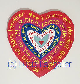 Lucie Langelier ; Peinture vibratoire ; Peinture Acrylique