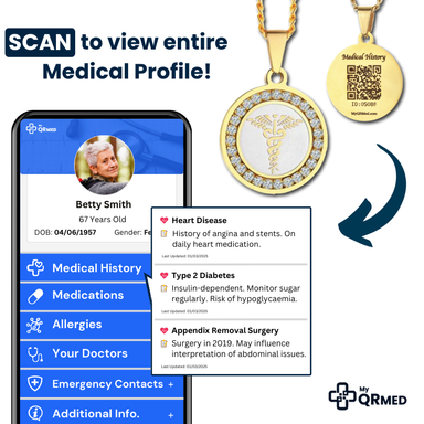 MyQRMed QR Medical ID Alert