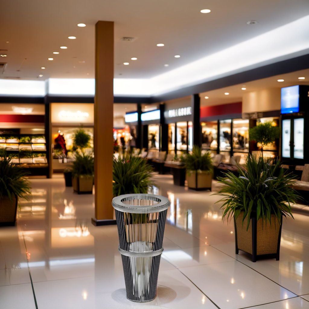 tall grand planter feature