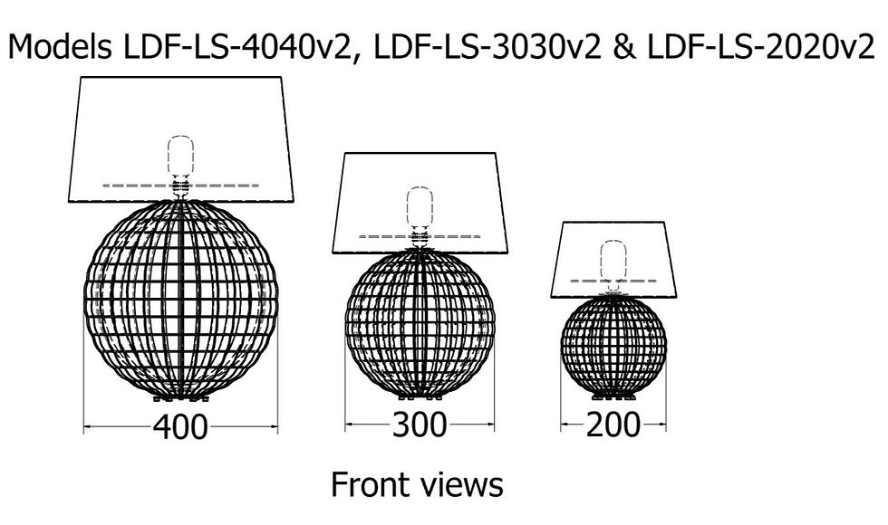 Thumbnail: elegant aluminium table lamp
