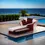 Thumbnail: Upmarket aluminium sun lounger