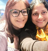 Jyoti Mohan and Dayana Bergman