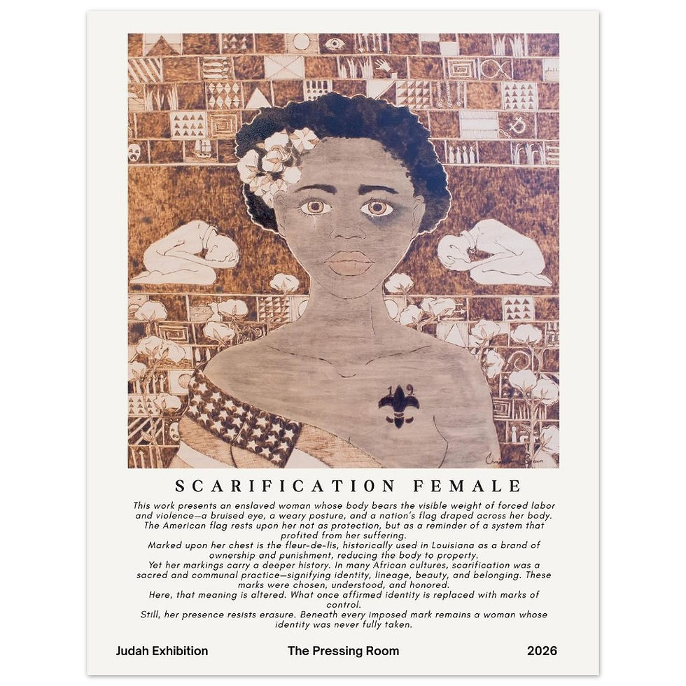 Thumbnail: Scarification Female | Premium Matte Paper Poster