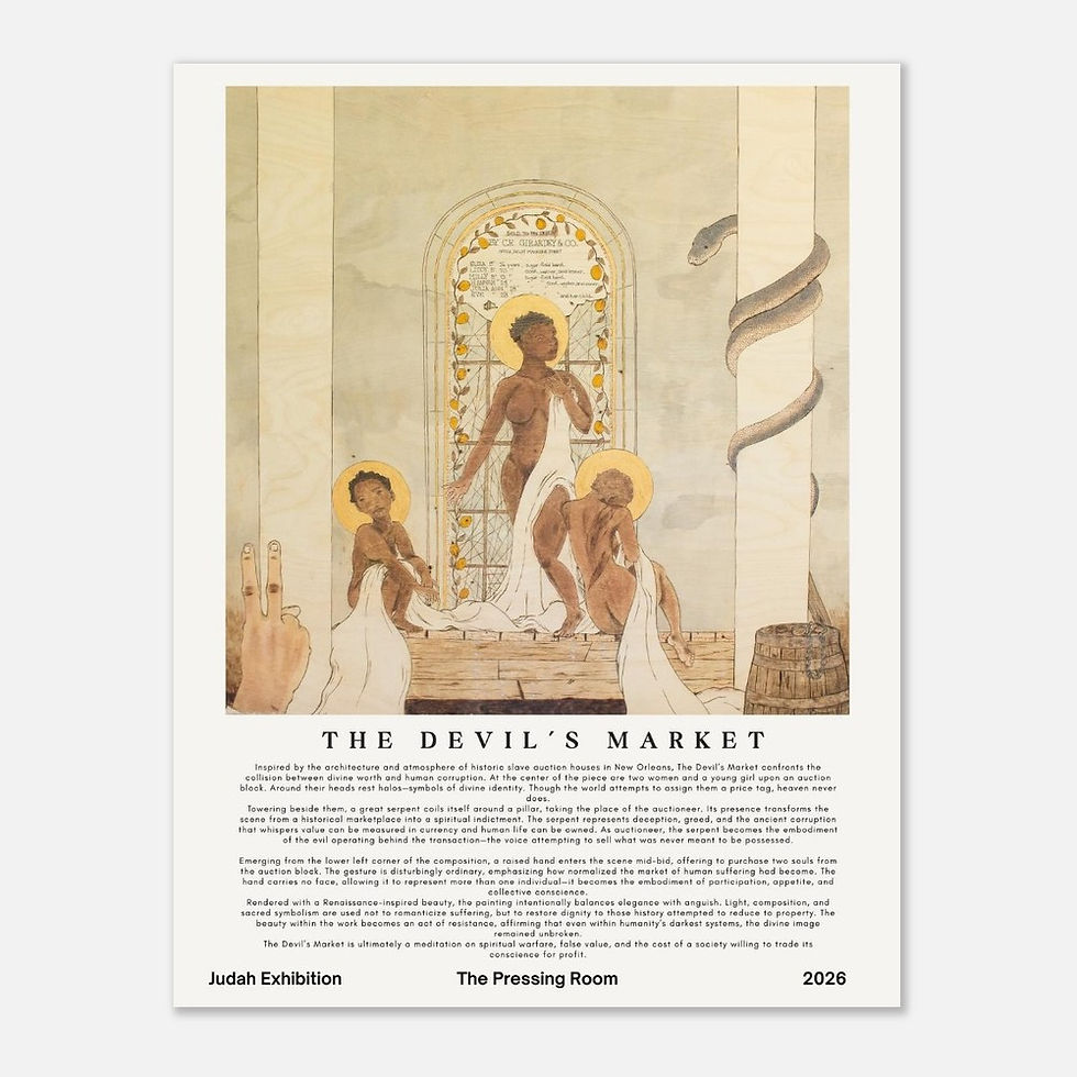 Thumbnail: The Devil's Market | Premium Matte Paper Poster