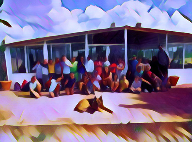 espacio para eventos y celebraciones al aire libre en el campo rustico